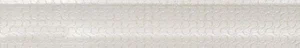 Бордюр Metropol Chic List.Toussete White 4,8x30 матовый