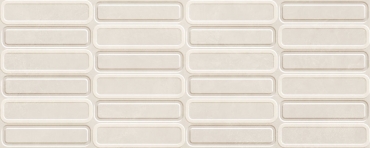 Плитка Cifre Alure Oval Ivory 30x75 рельефная