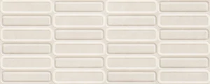 Плитка Cifre Alure Oval Ivory 30x75 рельефная
