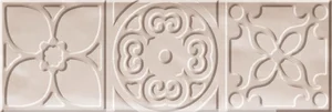 Декоративный элемент Cifre Bulevar Altair Ivory Decor 10x30 глянцевый