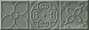 Декоративный элемент Cifre Bulevar Altair Jade Decor 10x30 глянцевый