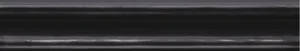 Бордюр Cifre Bulevar Moldura Black 5x30,5 глянцевый