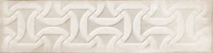 Декоративный элемент Cifre Drop Relieve Ivory Brillo 7,5x30 глянцевый