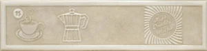 Декоративный элемент Cifre Opal Composicion Original Taste Ivory (кофеварка) 7,5x30 глянцевый