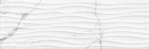 Плитка Cifre Statuario Relieve Sound Brillo 25x75 глянцевая