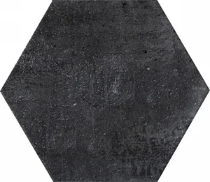 Керамогранит Cir Fuoritono Esagona Petrolio Opaco Matt 1072712 24x27,7 матовый