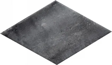 Керамогранит Cir Fuoritono Rombo Nero Opaco Matt 1072723 13,7x24 матовый