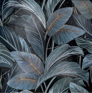 Декоративный элемент Cir Showall Black Leaf 10698191 120x120 матовый