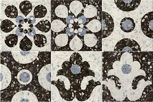 Керамогранит Cir Venezia Ca'Foscari Blu Mix 1059947 20x20 матовый
