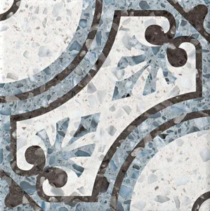 Керамогранит Cir Venezia La Fenice Blu 1059943 20x20 матовый