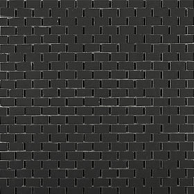 Clay 41 Mosaic Bricky Black