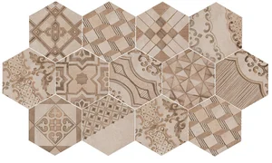 Декоративный элемент Marazzi Italy Clays Decoro MM7Y 18,2x21 глазурованный