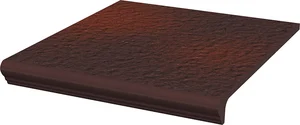 Paradyz Cloud Brown Duro Ступень с носиком простая 30x33 структурированная
