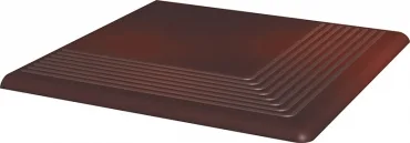 Paradyz Cloud Brown Ступень угловая 30x30 матовая