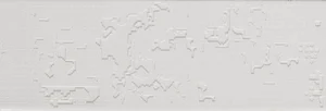 Керамогранит Mutina Cloud relief Bianco PUBC01 18x56,4 матовый