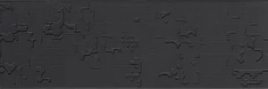 Керамогранит Mutina Cloud relief Nero PUBC02 18x56,4 матовый