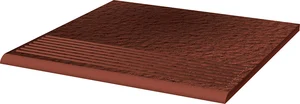 Paradyz Cloud Rosa Duro Ступень прямая 30x30 структурированная