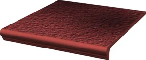 Paradyz Cloud Rosa Duro Ступень с носиком простая 30x33 структурированная
