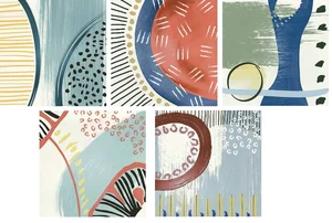 Декоративный элемент Codicer Moorea Mix Decor 25x25 матовый