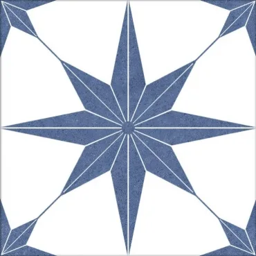 Керамогранит Codicer Stella Azul 25x25 матовый