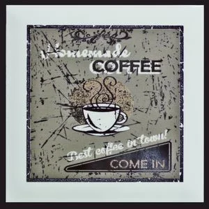 Декоративный элемент Monopole Coffee Time Brown A 15x15 глянцевый