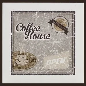 Декоративный элемент Monopole Coffee Time Brown B 15x15 глянцевый