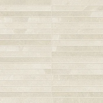 Мозаика Coliseumgres Ardesia White Mosaico Strip 610110001033 30x30 натуральная