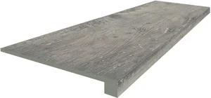 Ступень Coliseumgres Brenta Scalino Front Грэй 33x90 матовая