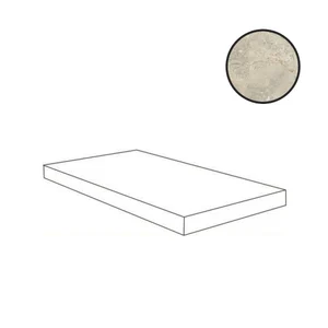 Ступень Coliseumgres Da Vinci White Beige Scalino Dx 620070002304 33x60 матовая