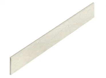 Бордюр Coliseumgres Fiamma White Battiscopa 610130005324 7,2x60 натуральный