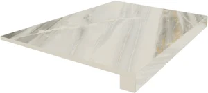Ступень Coliseumgres Firenze Bianco Scalino Frontale 90 33x90 матовая