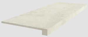 Ступень Coliseumgres Malpensa White Scalino Front 33x90 матовая