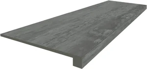 Ступень Coliseumgres Torino Scalino Front Блэк 33x90 матовая
