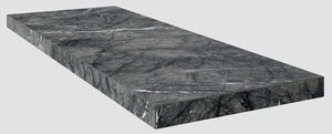 Ступень Coliseumgres Uffizi Black Scalino Angolo Sx 33x90 матовая
