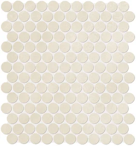 Мозаика Fap Color Line Beige Round Mosaico 29,5x32,5 матовая
