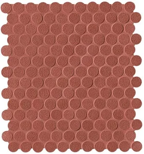 Мозаика Fap Color Line Copper Marsala Round Mosaico 29,5x32,5 матовая