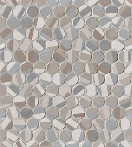 Мозаика Fap Color Line Deco Round Mosaico 29,5x32,5 матовая