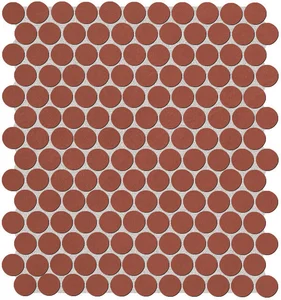Мозаика Fap Color Line Marsala Round Mosaico 29,5x32,5 матовая
