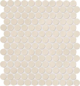 Мозаика Fap Color Now Beige Round Mosaico 30,5x30,5 матовая