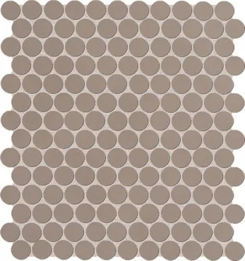 Мозаика Fap Color Now Fango Round Mosaico 30,5x30,5 матовая
