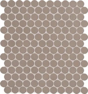 Мозаика Fap Color Now Fango Round Mosaico 30,5x30,5 матовая