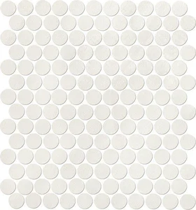 Мозаика Fap Color Now Ghiaccio Round Mosaico 30,5x30,5 матовая