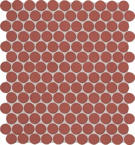 Мозаика Fap Color Now Marsala Round Mosaico 30,5x30,5 матовая