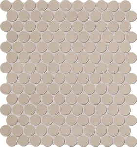 Мозаика Fap Color Now Tortora Round Mosaico 30,5x30,5 матовая