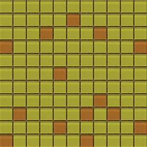 Мозаика Natural Mosaic Color Palette Mix CPM-205-8 (F-205-8) (Стекло) 30x30 глянцевая