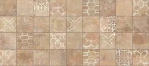 Керамогранит Colorker 220961 AMAZONIA Ethnic Cotto 13,8x13,8 Zm-232 матовый