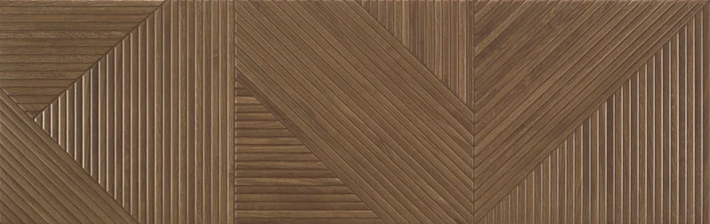 Плитка Colorker 222281 Century Tangram Coffee 31,6x100 M-77 рельефная