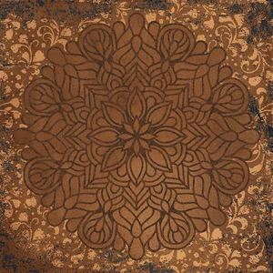 Керамогранит Colortile Rare Antique Brass Decor 60x60 матовый