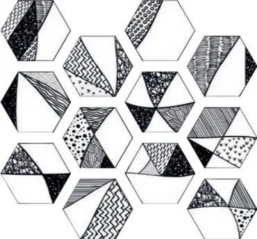 Керамогранит ITT Ceramic Comic Hexa 23,2x26,7 матовый