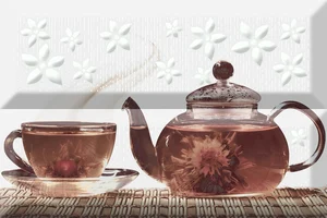 Панно Absolut Keramika Composicion Tea 02 Fosker 20x30 глянцевое